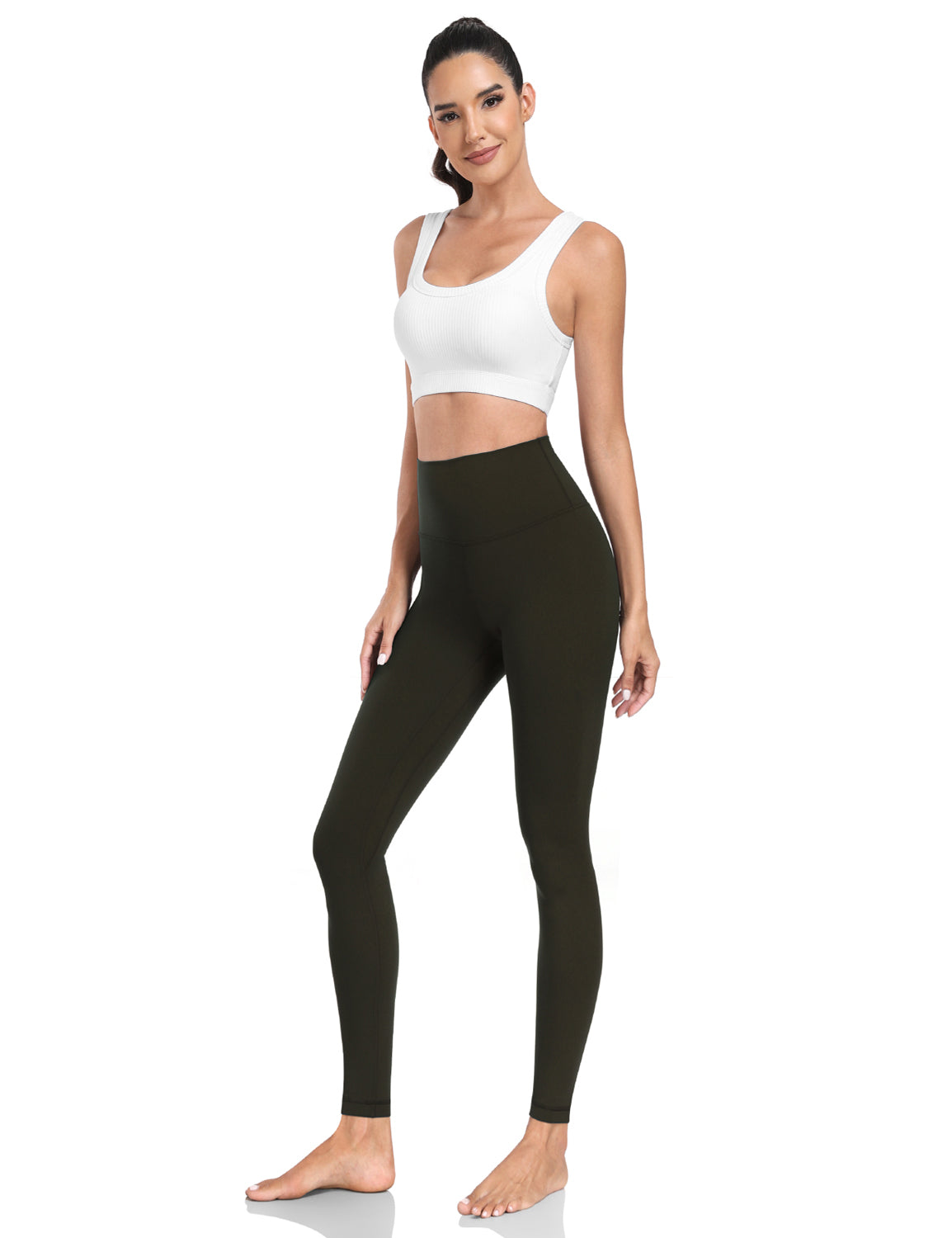 yoga pro leggings 31 Dark Olive