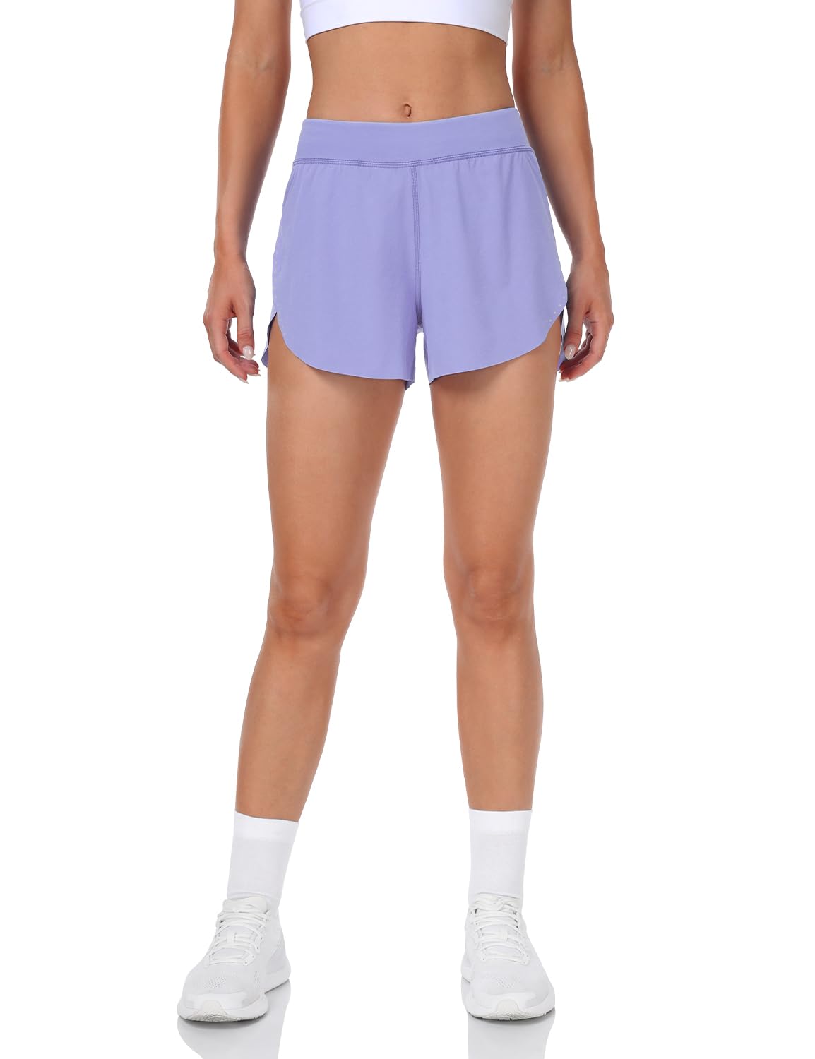 Running Shorts Dark Lavender