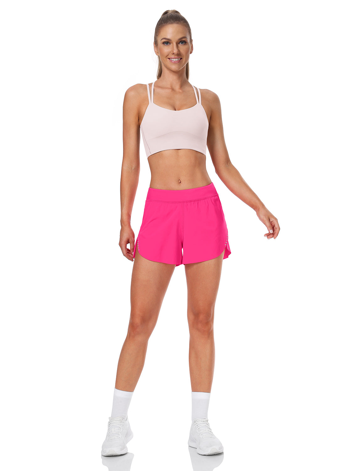 Running Shorts Dazzling Pink