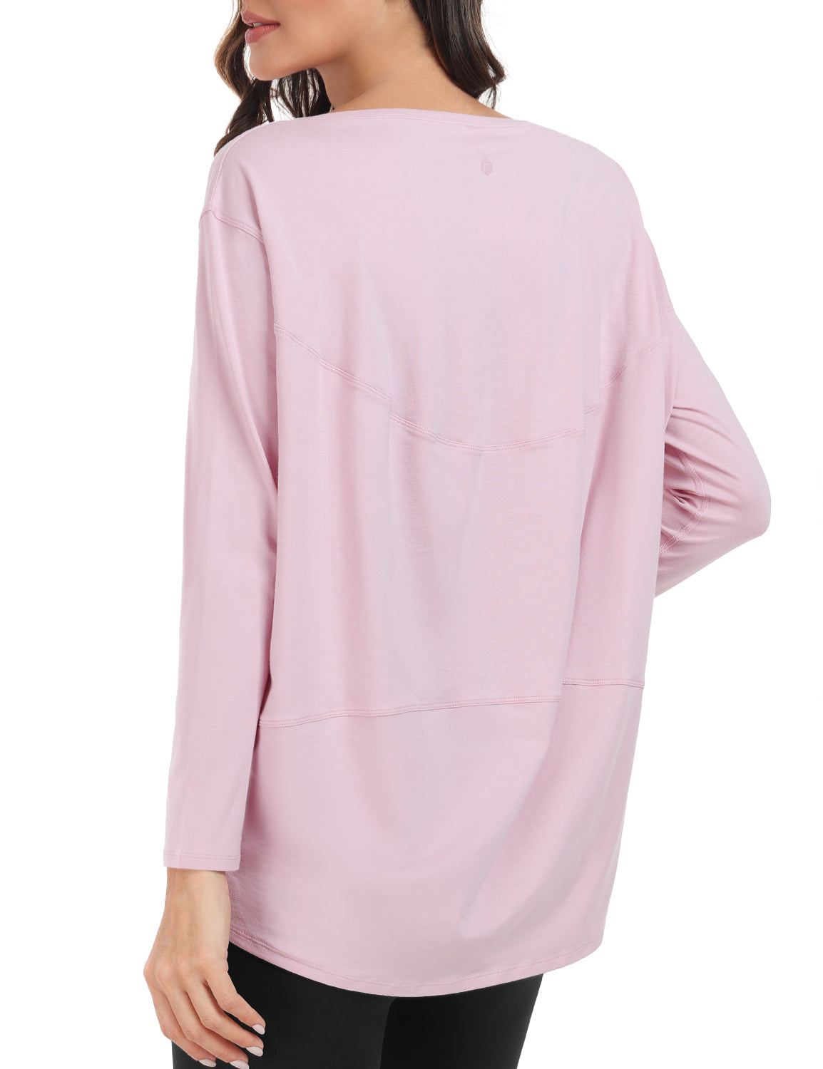 pima boat neck long sleeve shirts