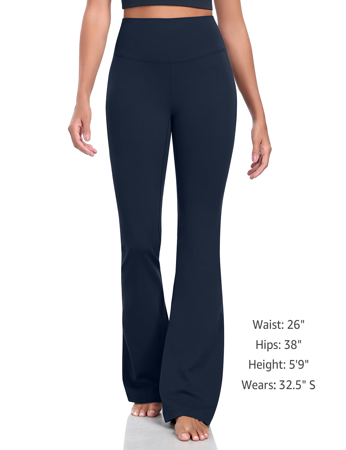 Harmony Flare Leggings 32.5 True Navy