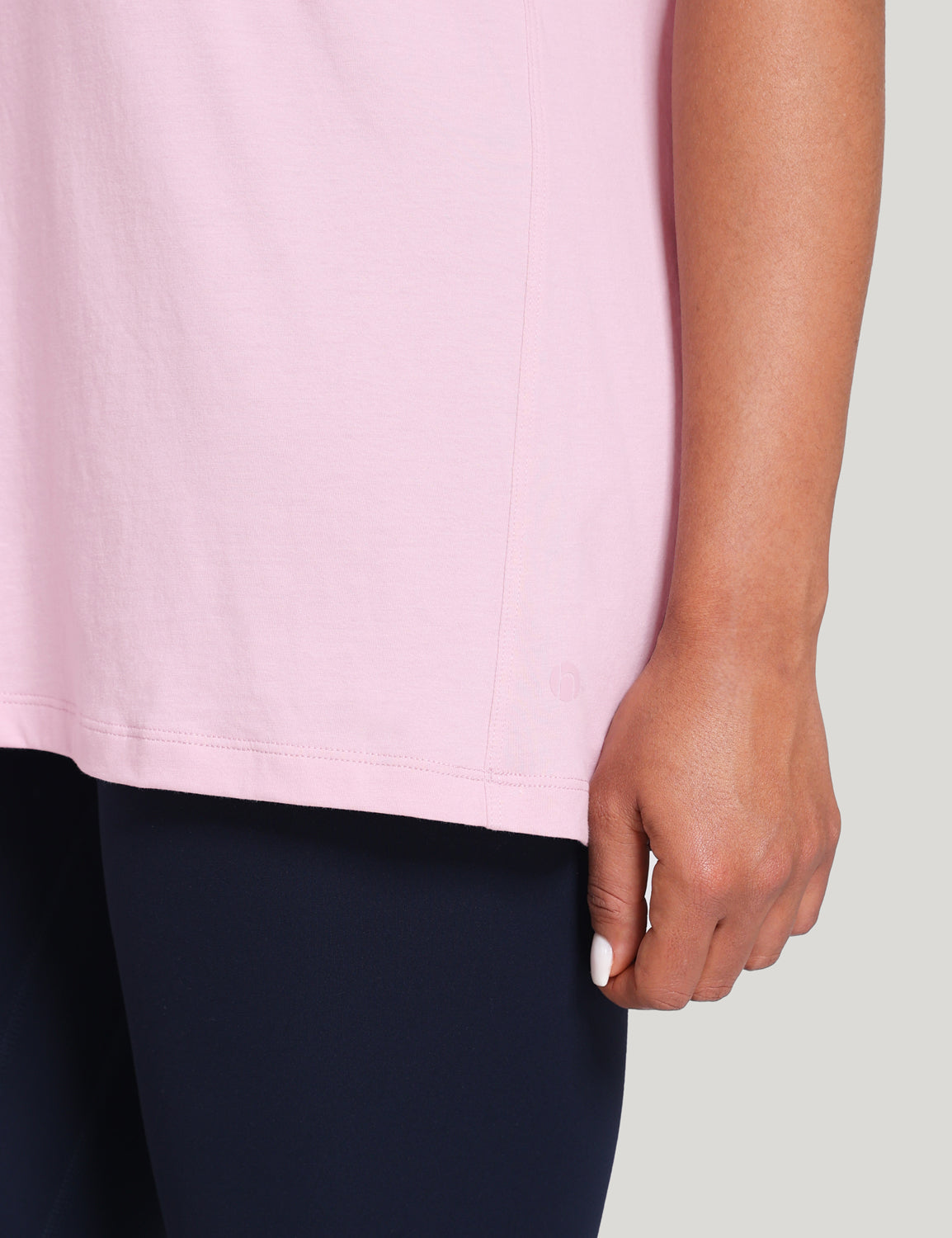 pima crew neck short sleeve shirts Peony Pink