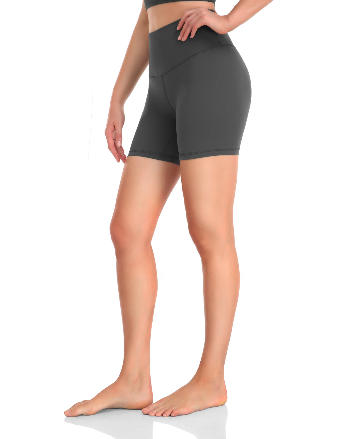 workout pro 6inch biker shorts Graphite Grey