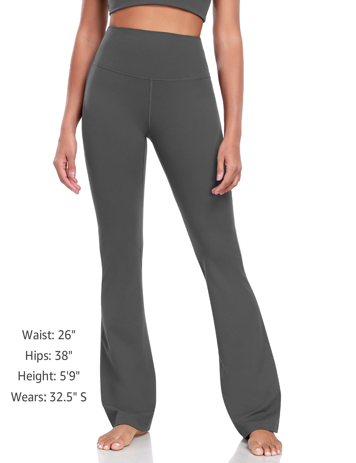 Mellow Flare Leggings 29 Graphite Grey