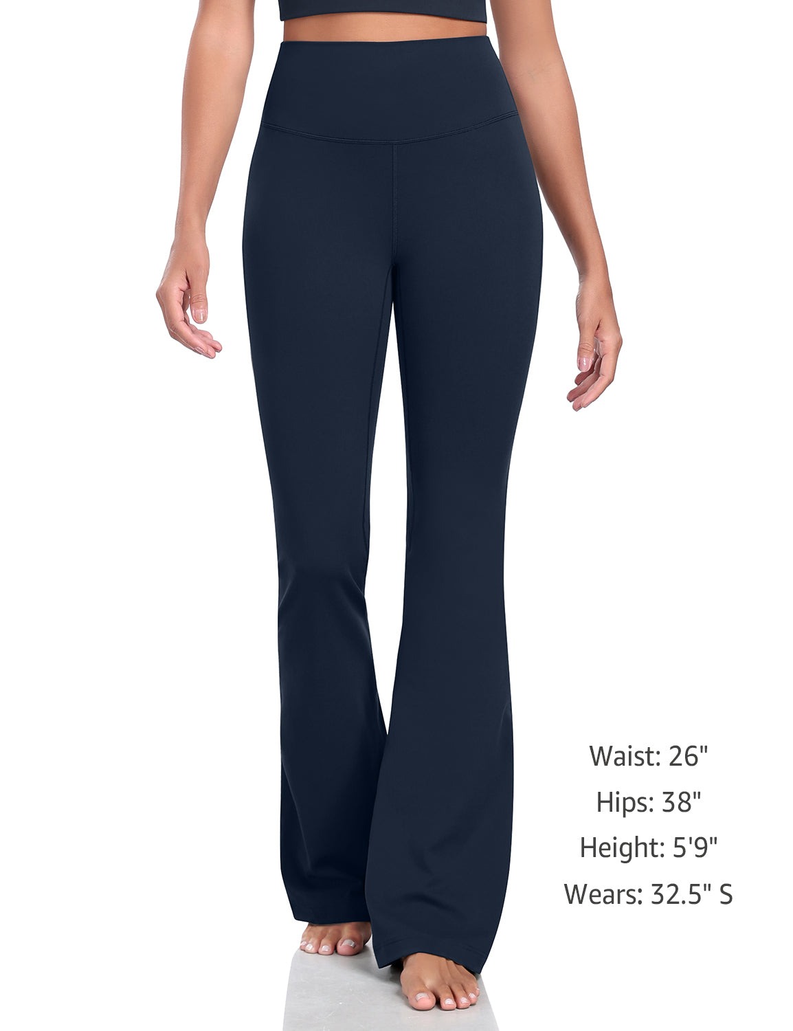 Harmony Flare Leggings 29 True Navy