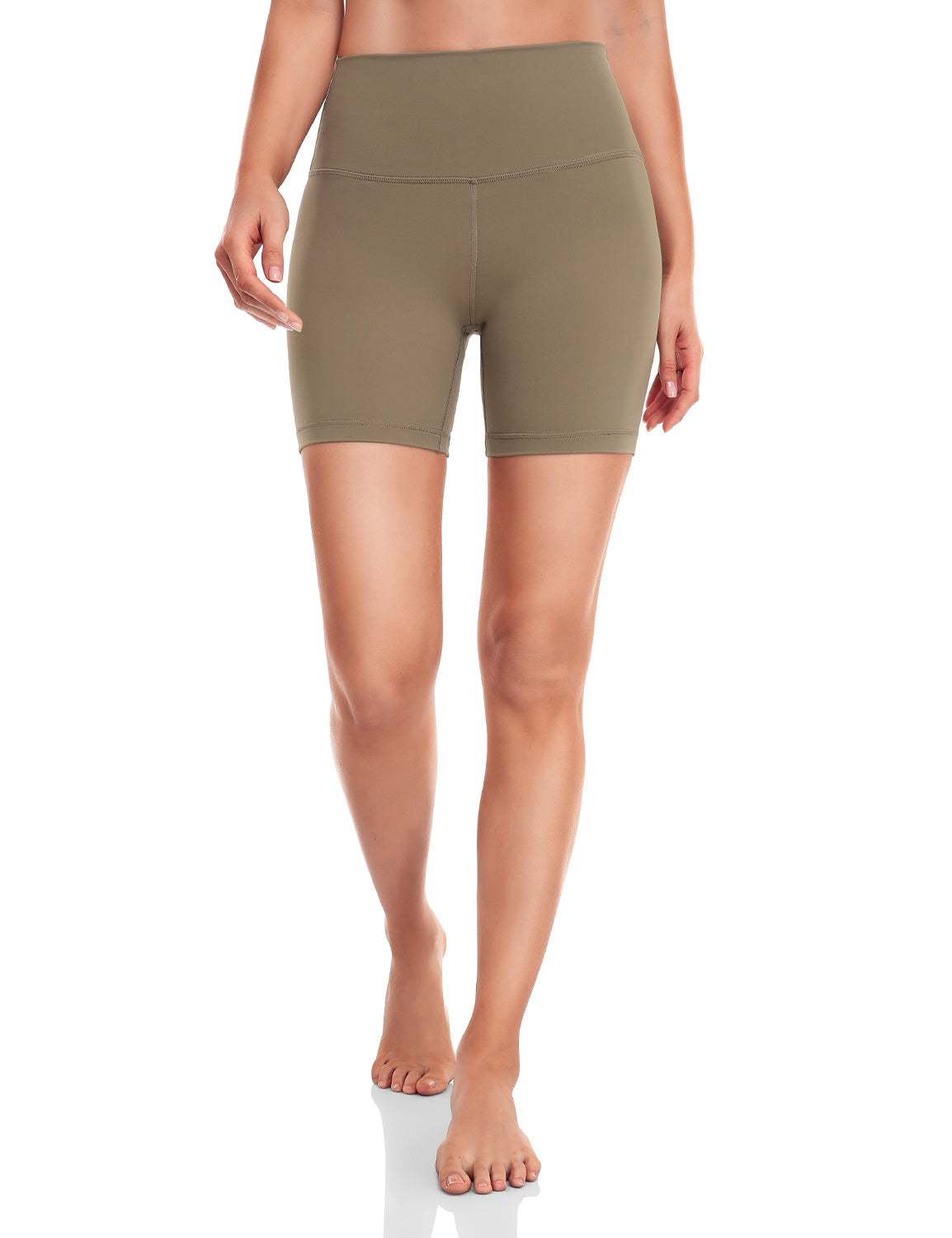 workout pro 6inch biker shorts Carbon Dust