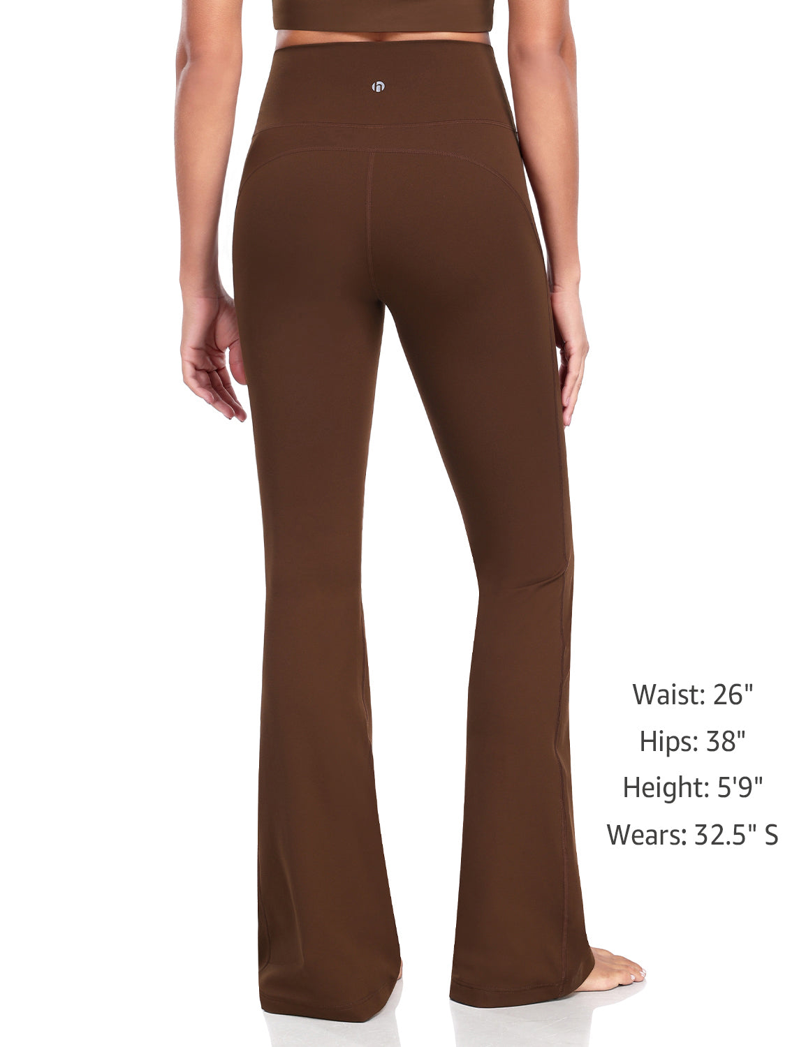 Mellow Flare Leggings 29 Java Coffee