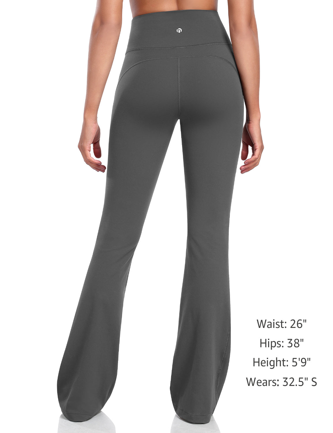Mellow Flare Leggings 34.5 Graphite Grey