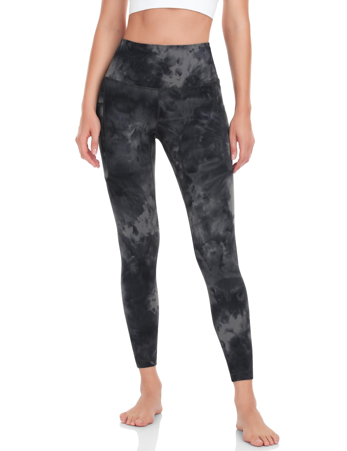 Pockets leggings Diamond Dye Coal Black