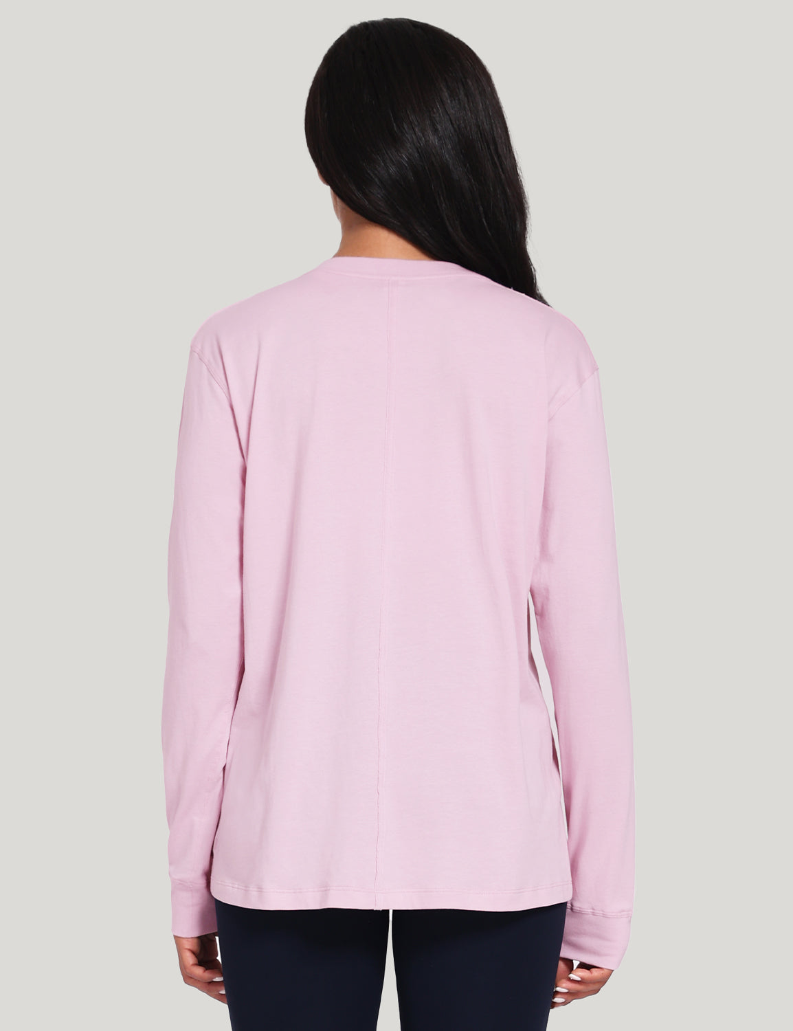 pima crew neck long sleeve shirts