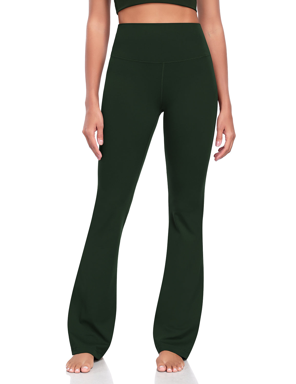 Mellow Flare Leggings 29 Vintage Green
