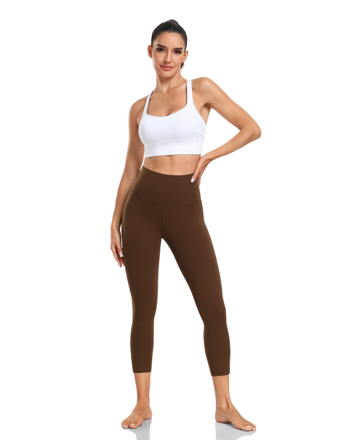 yoga pro leggings 21 Java Coffee