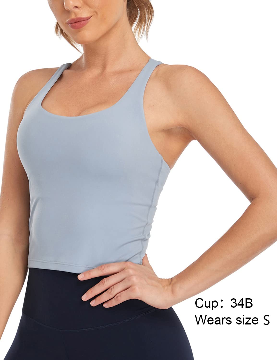 Sports Bras Denim Blue