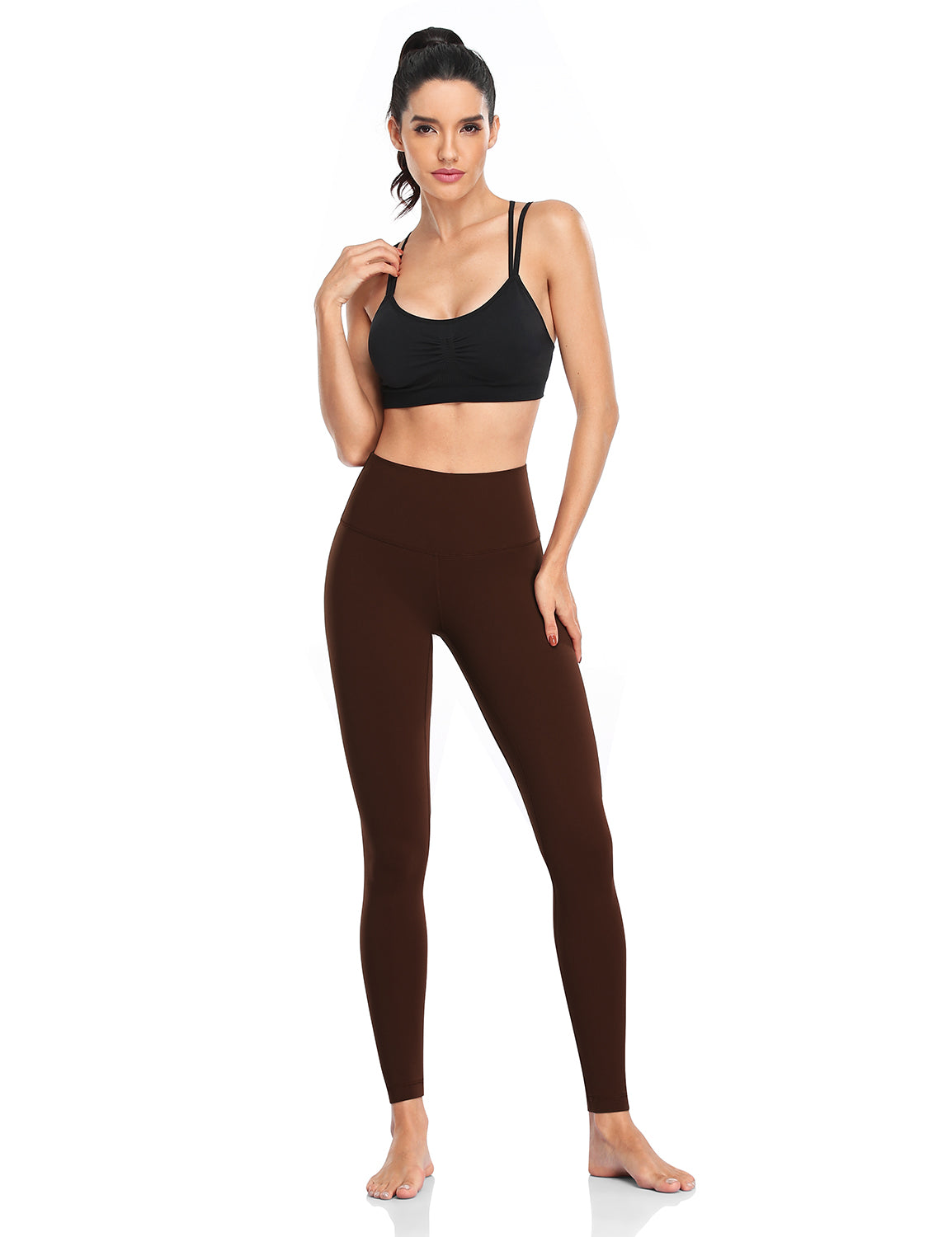 workout pro 28inch leggings Espresso