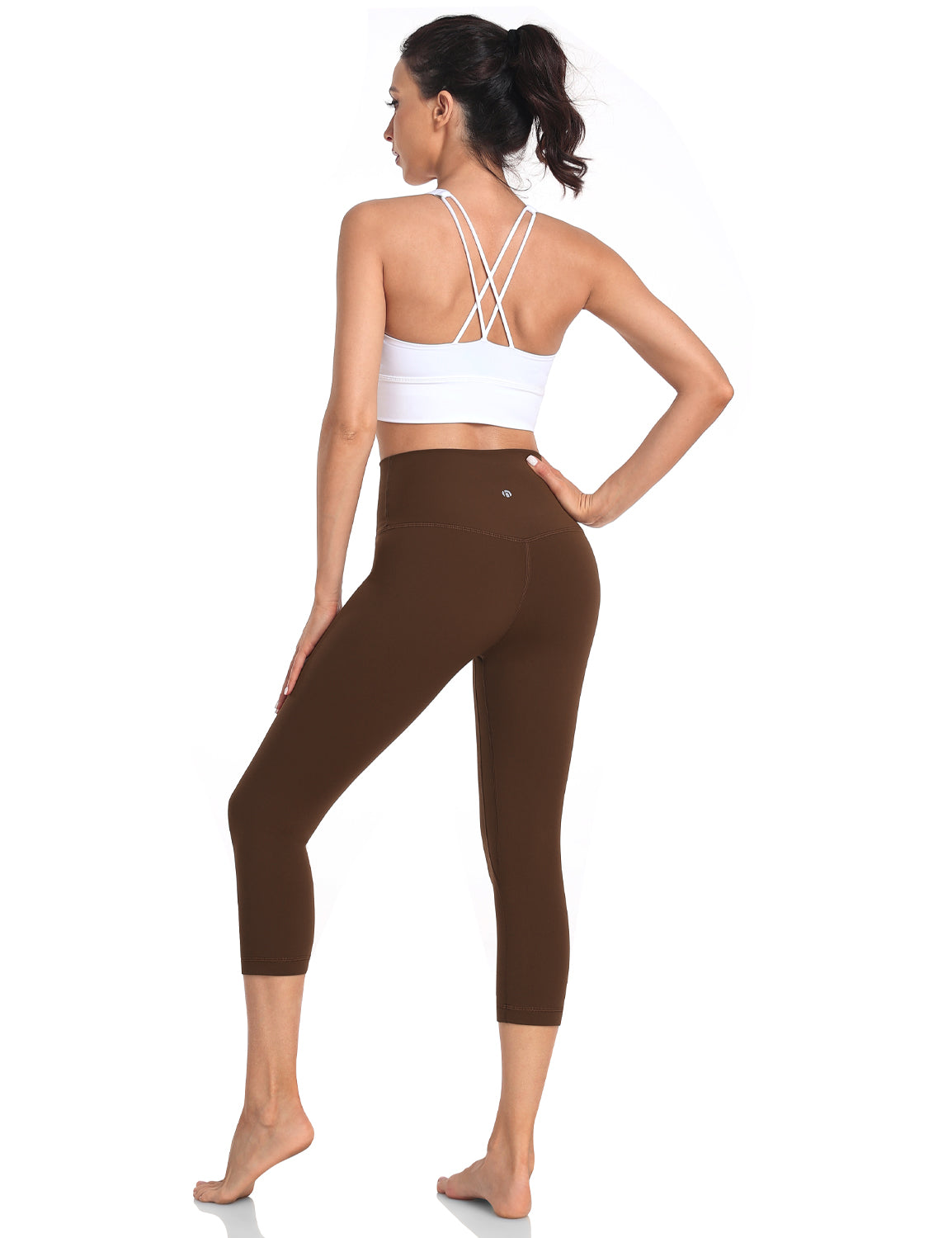 workout pro leggings 21 Java Coffee