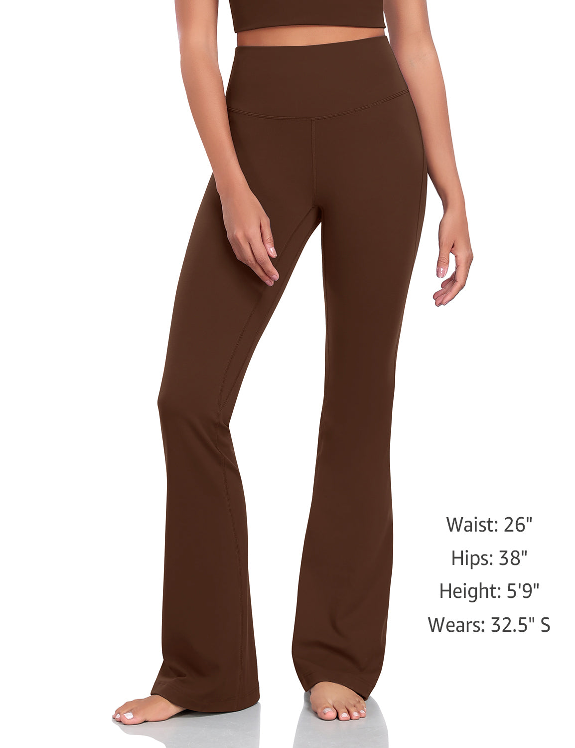 Harmony Flare Leggings 30.5 Java Coffee