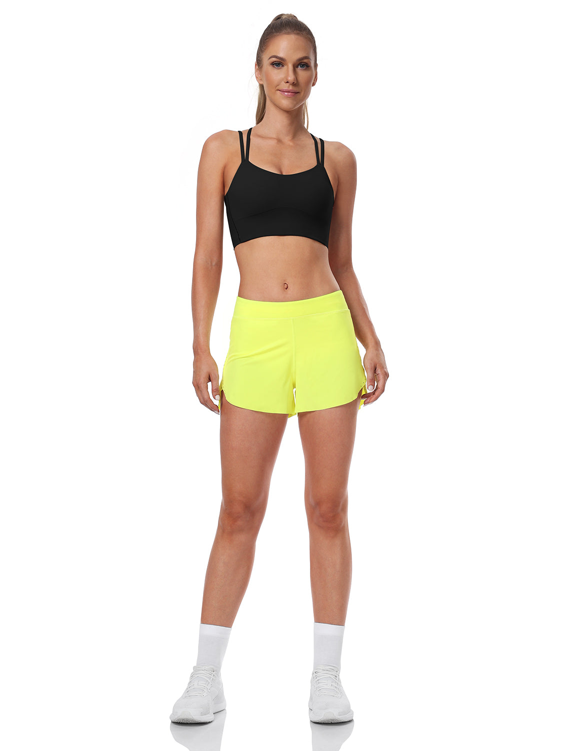 Running Shorts Dazzling Yellow