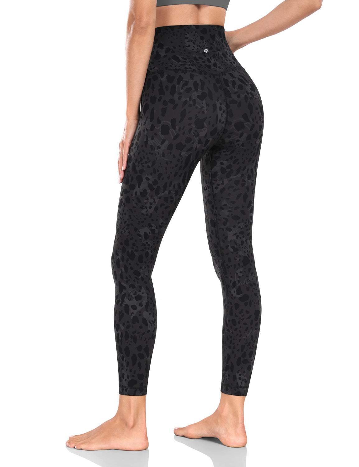 Leggings Black Cheetah