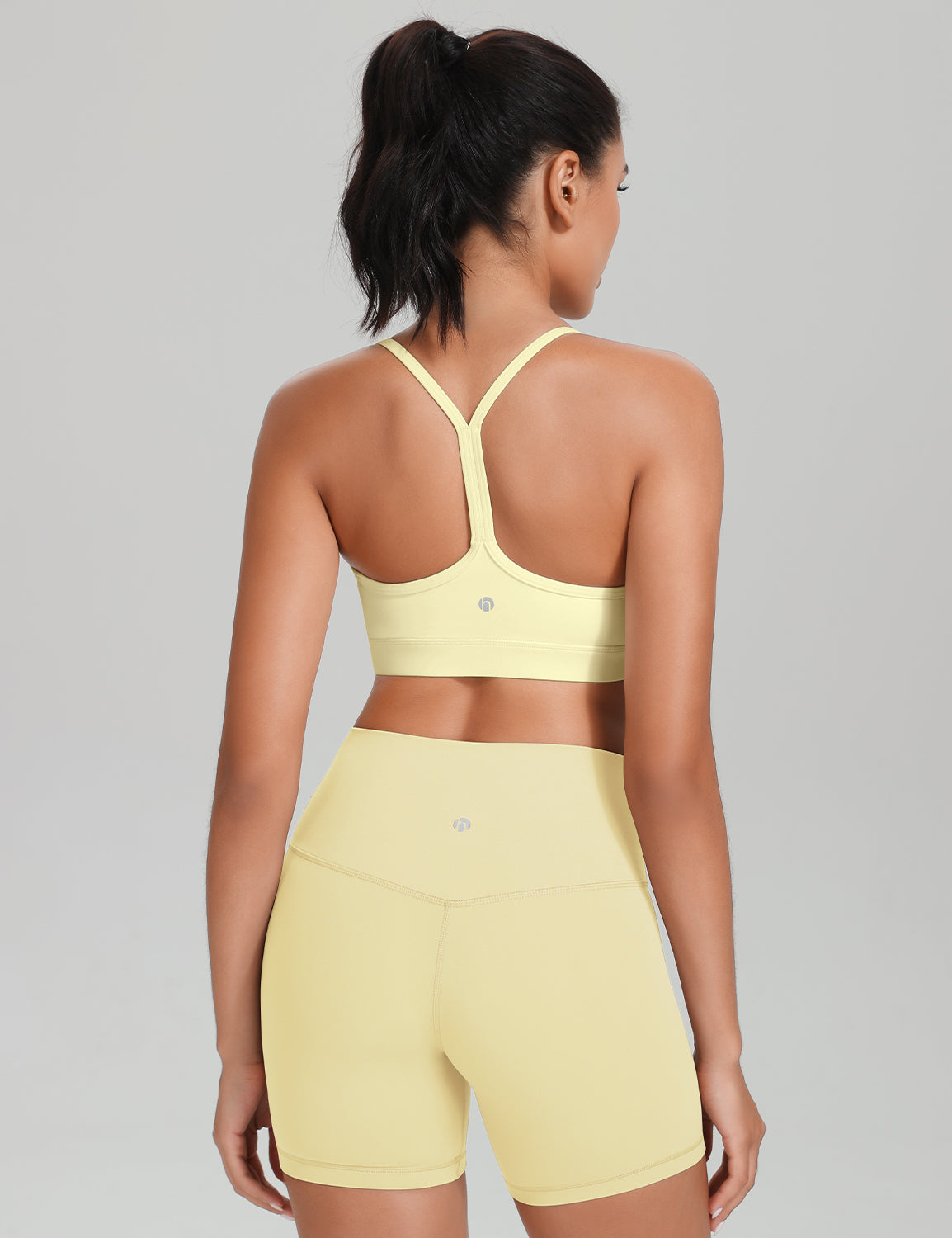 HeyNuts to Freest Womens Y Back Sports Bra, Spaghetti Strap Racerback Low Impact Workout Yoga Tops Padded A-C Cups *Updated