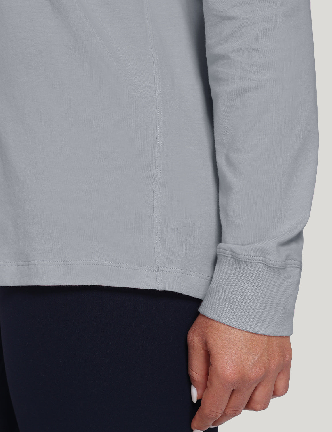 pima crew neck long sleeve shirts