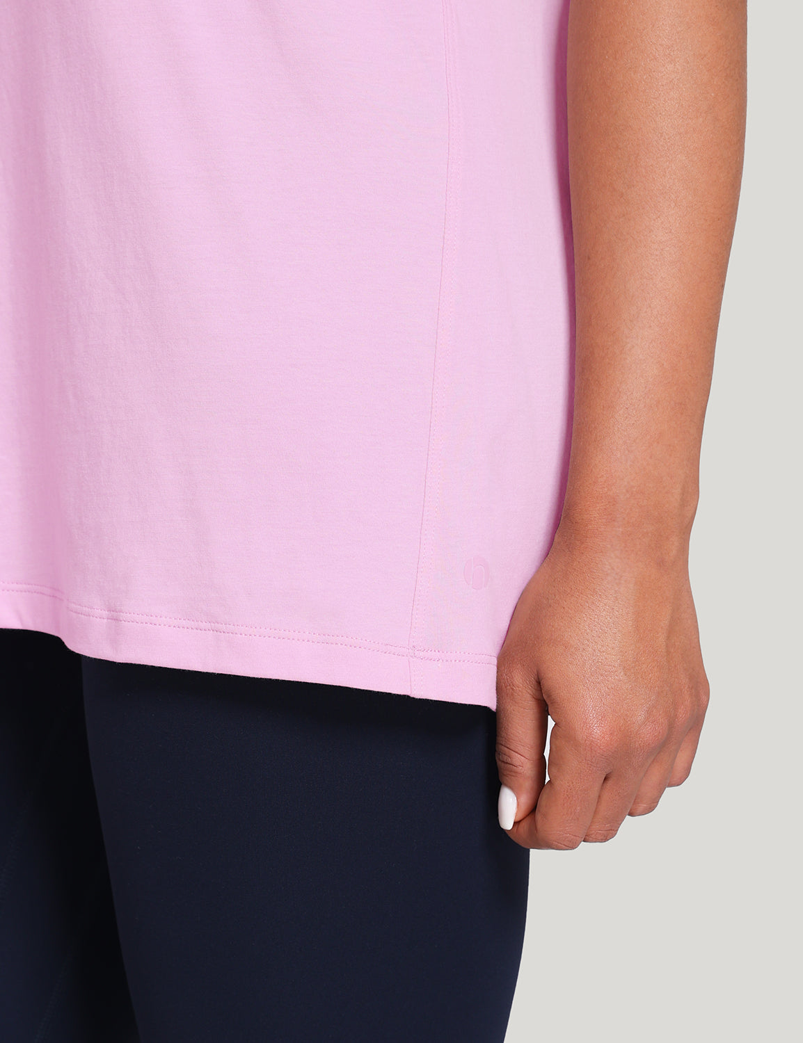 pima crew neck short sleeve shirts Dahlia Mauve