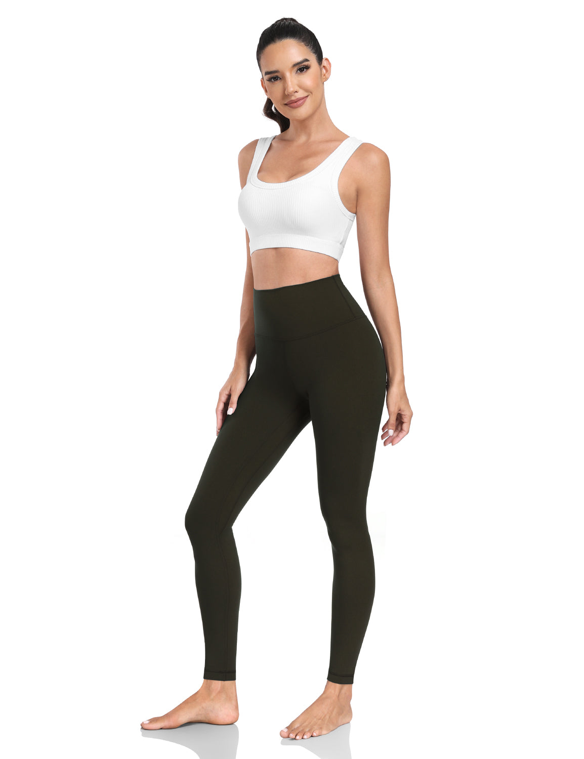 yoga pro leggings 28 Dark Olive