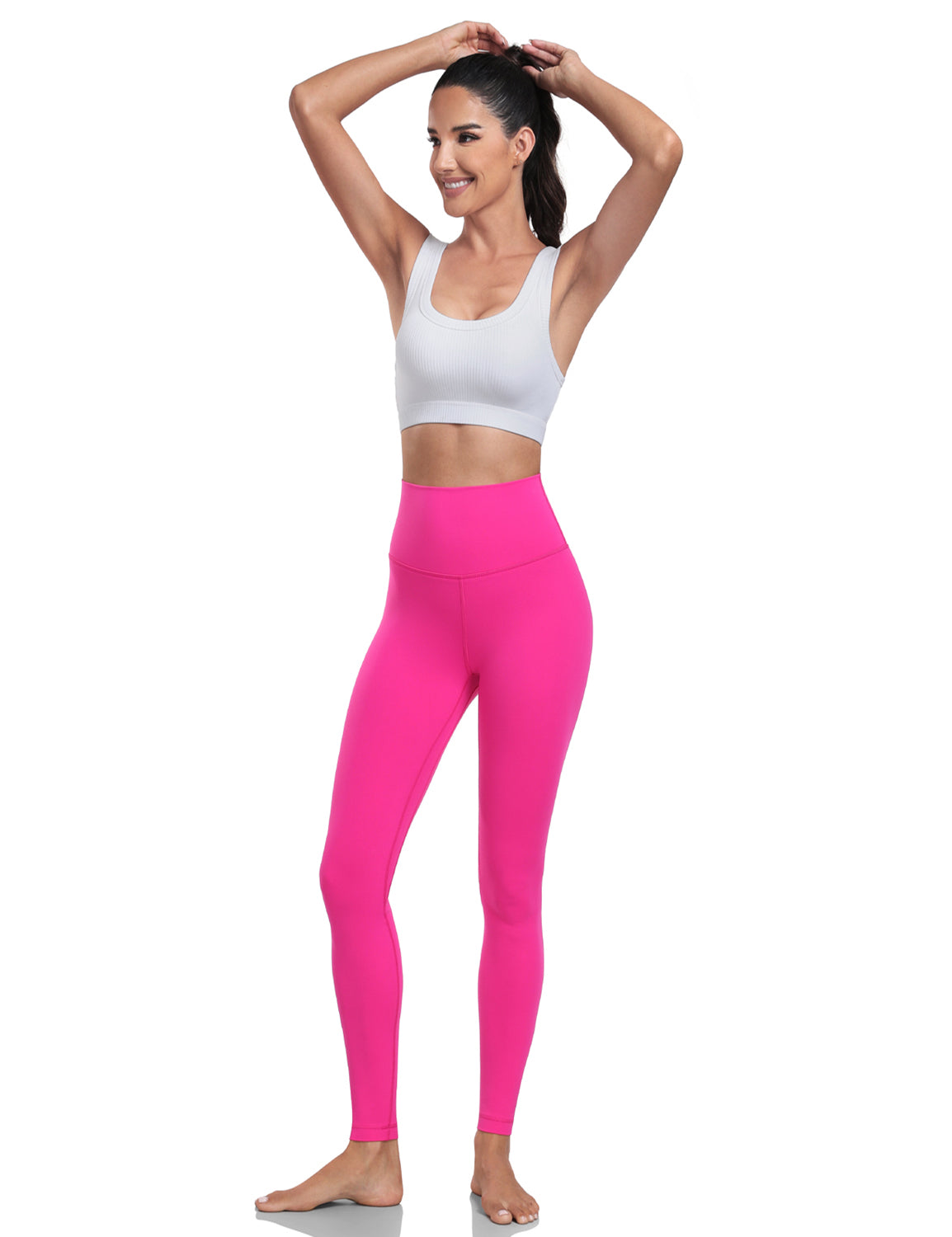 yoga pro leggings 31 Dazzling Pink