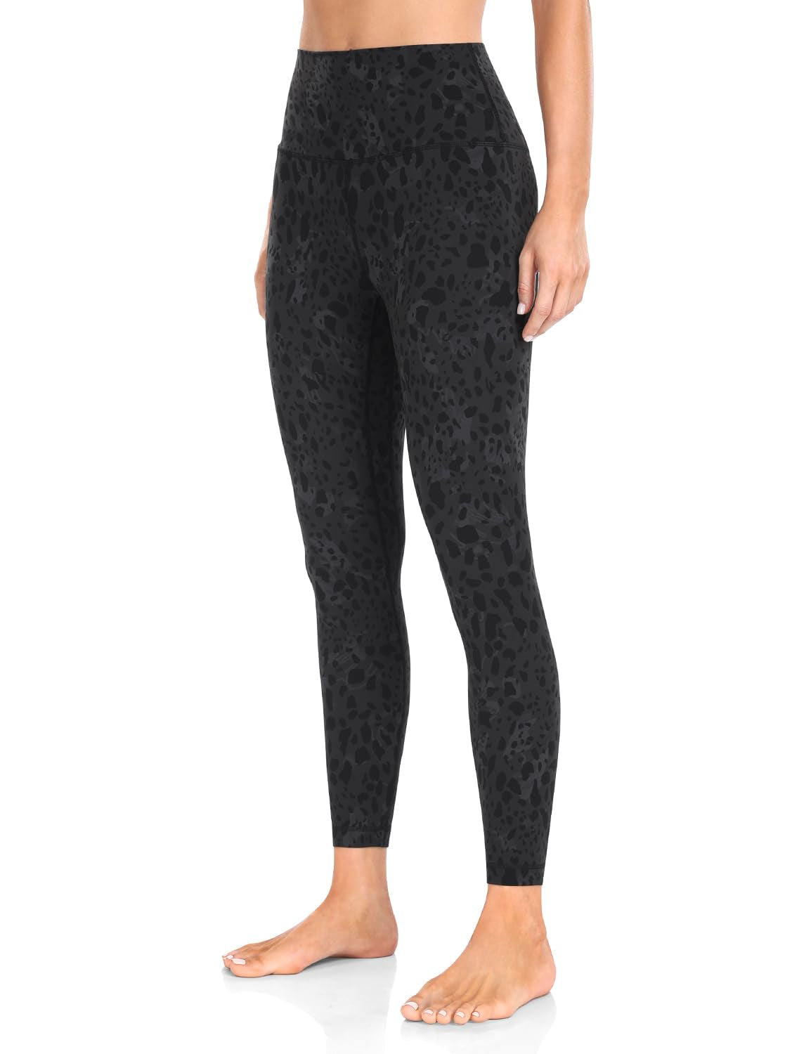 Leggings Black Cheetah