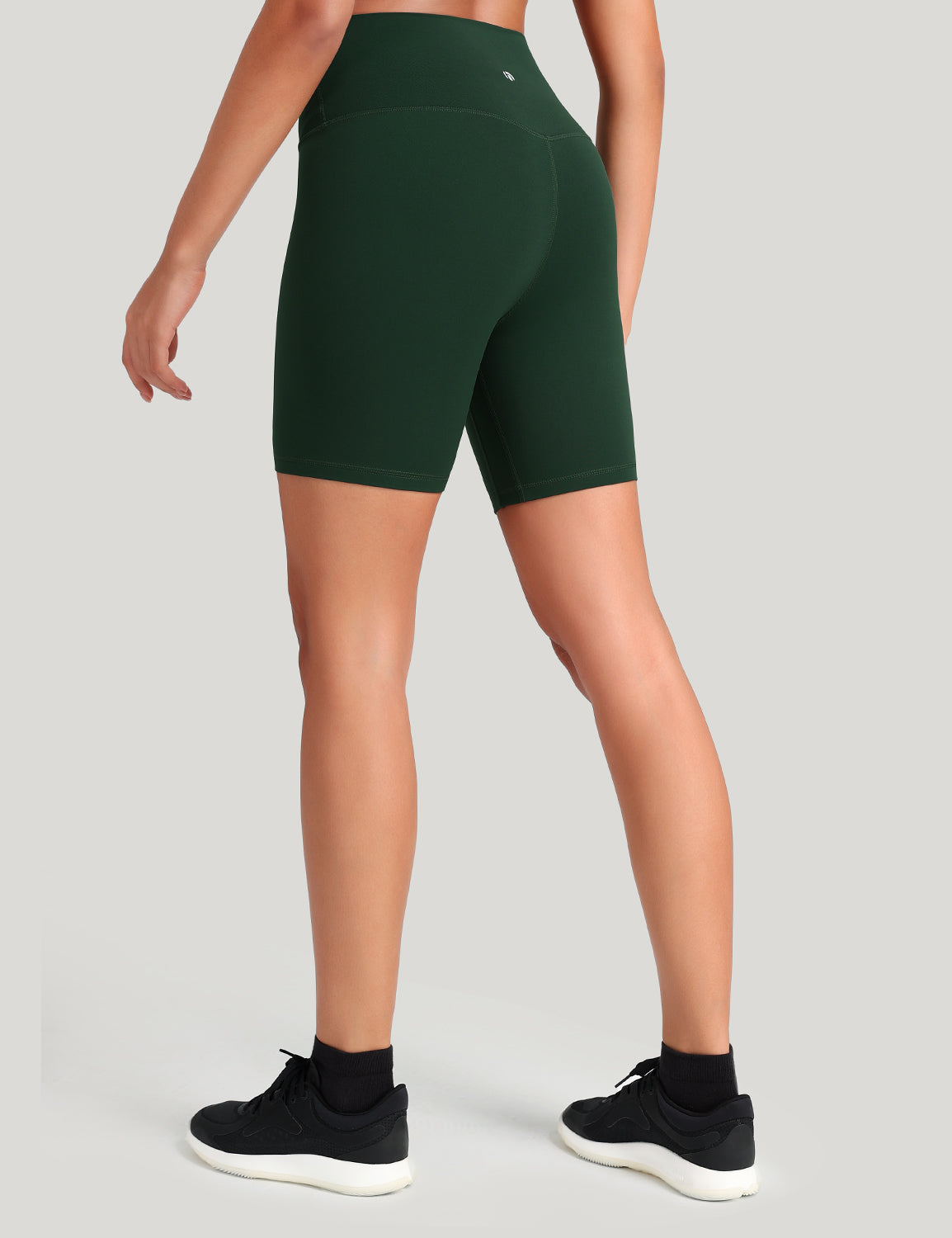 workout pro 6inch biker shorts Vintage Green