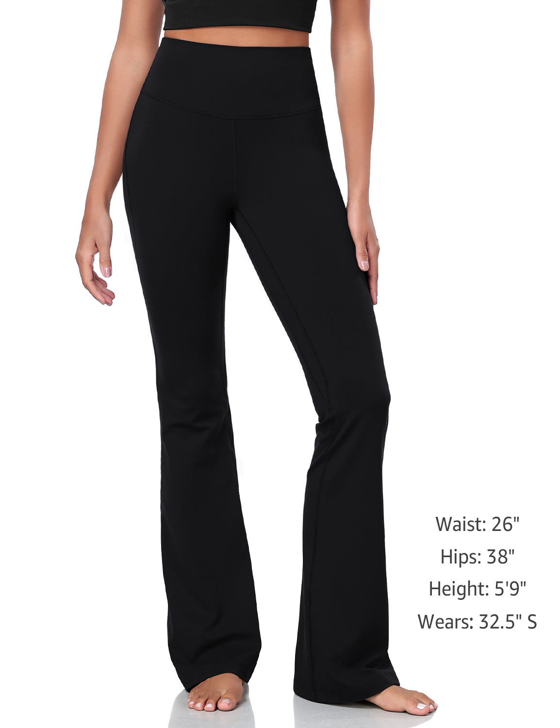 Harmony Flare Leggings 34.5 Black