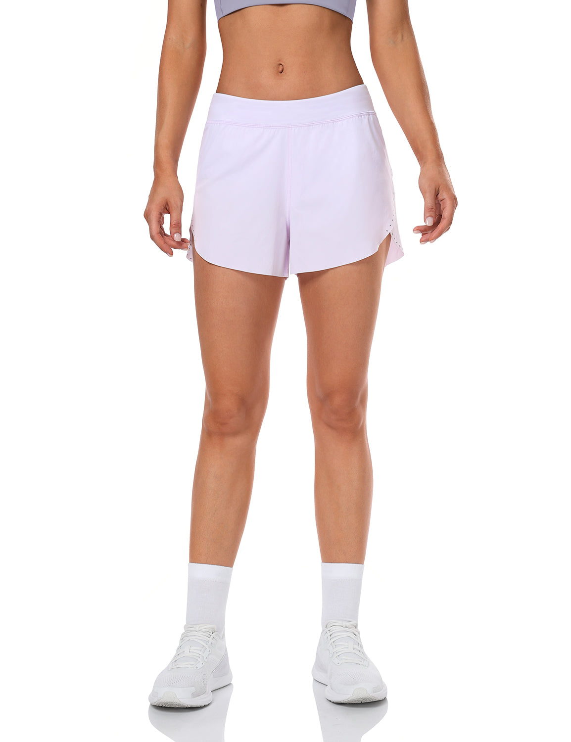 Running Shorts Pastel Purple