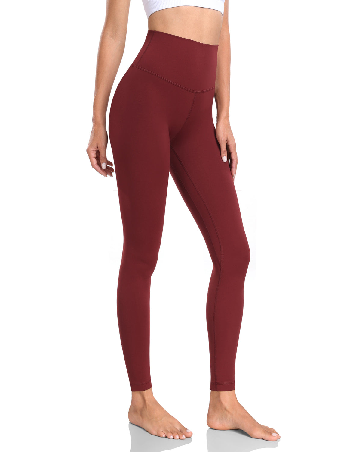 yoga pro leggings 31 Garnet Red