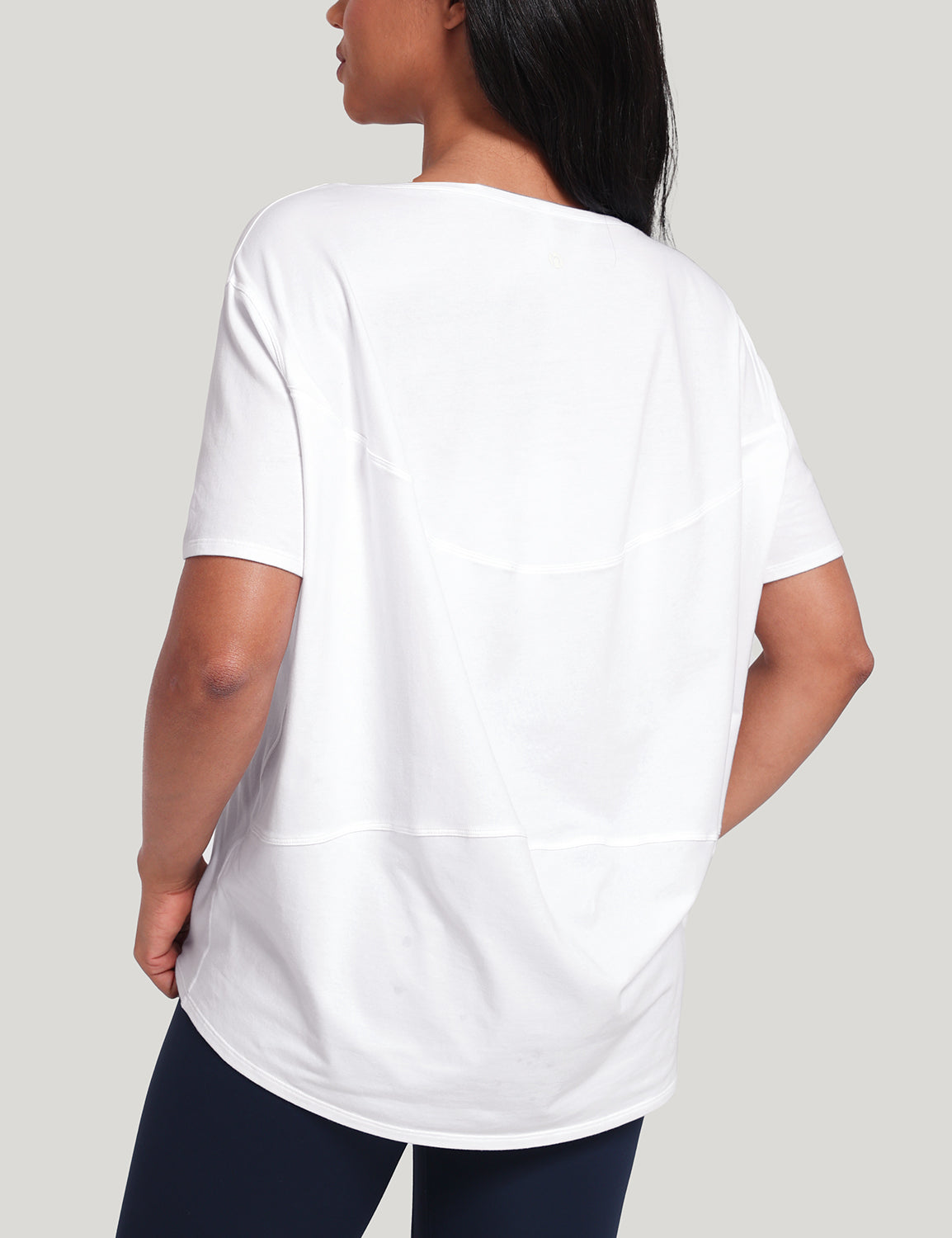 pima boat neck short sleeve shirts White