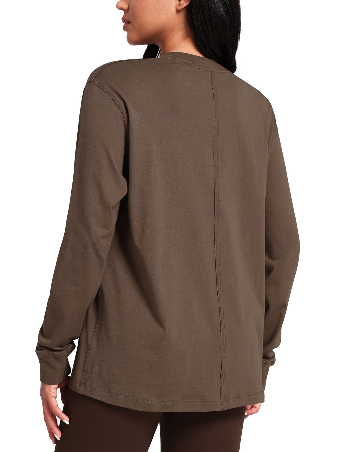 pima crew neck long sleeve shirts