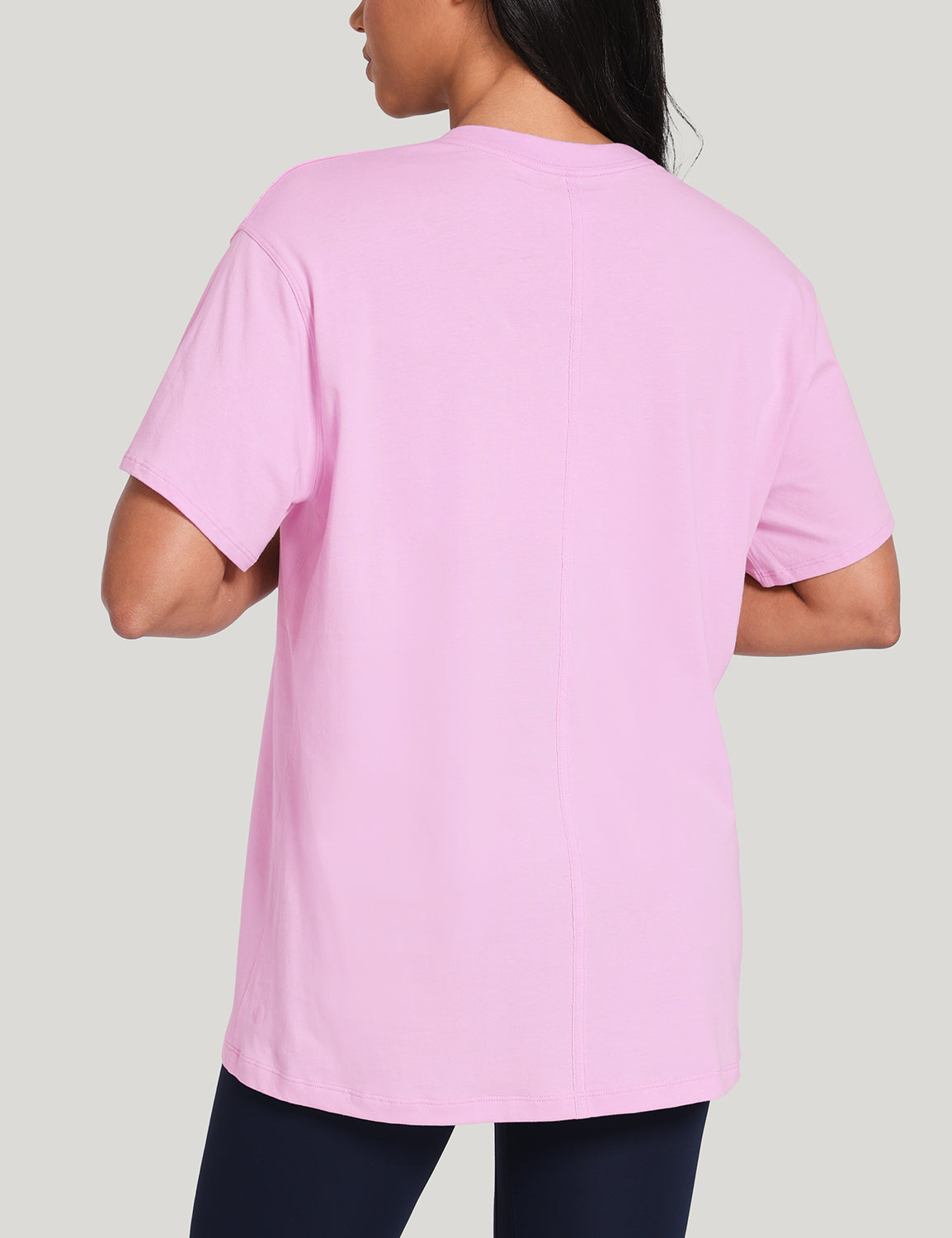 pima crew neck short sleeve shirts Dahlia Mauve