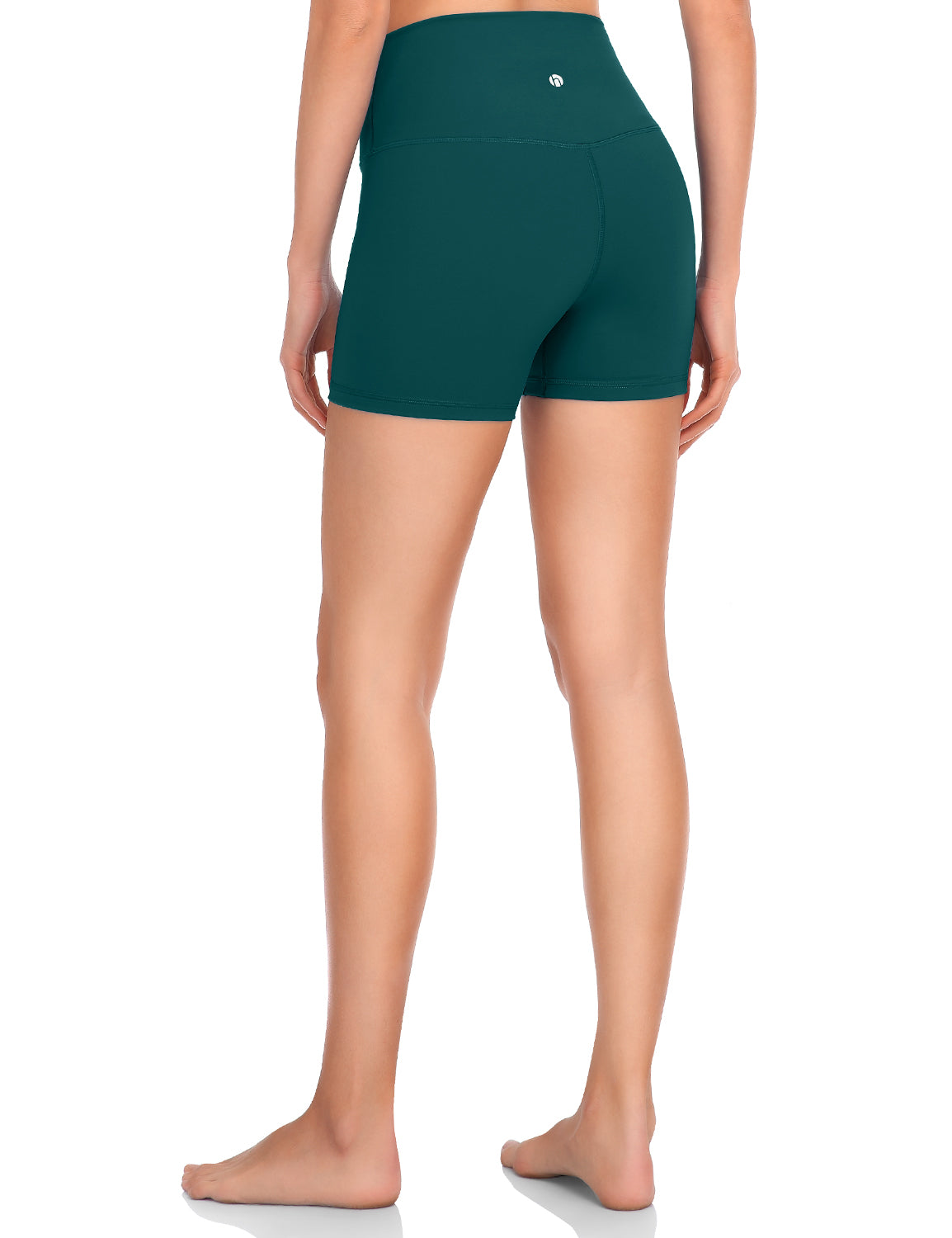 workout pro 4inch biker shorts Teal Green