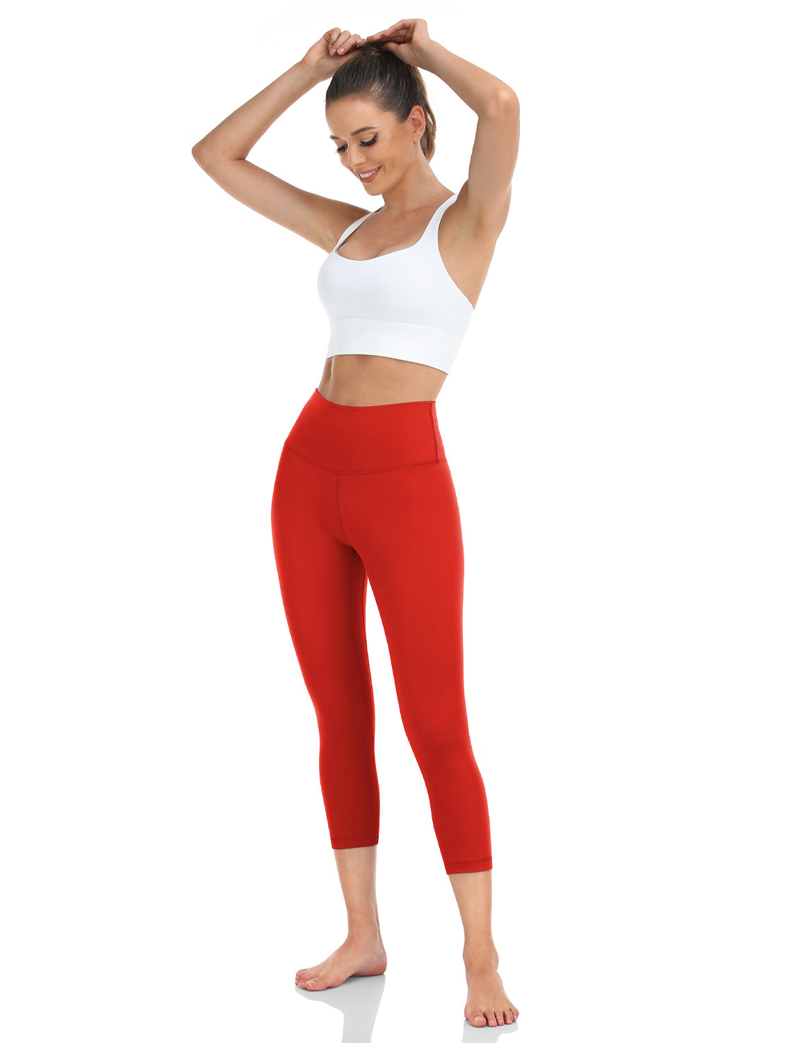 workout pro leggings 21 True Red