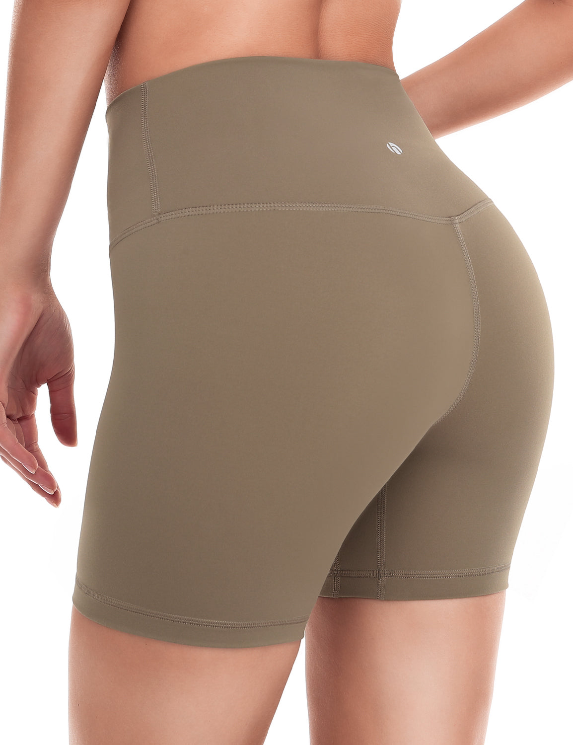 workout pro 6inch biker shorts Carbon Dust