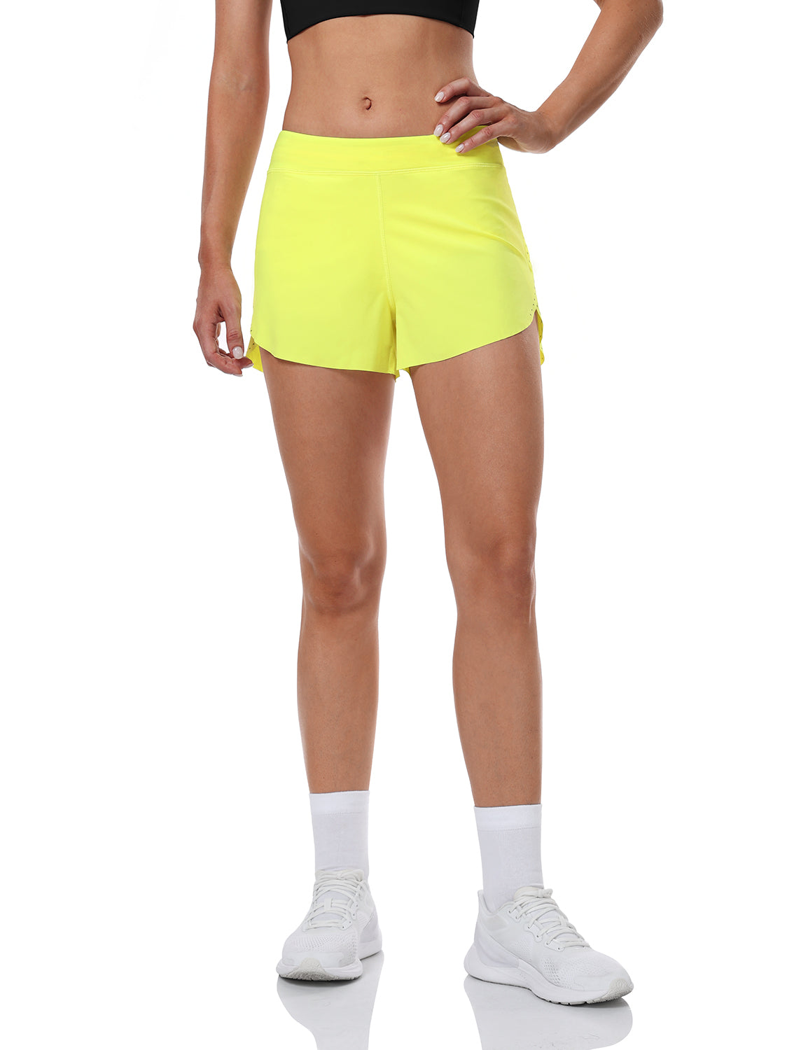 Running Shorts Dazzling Yellow