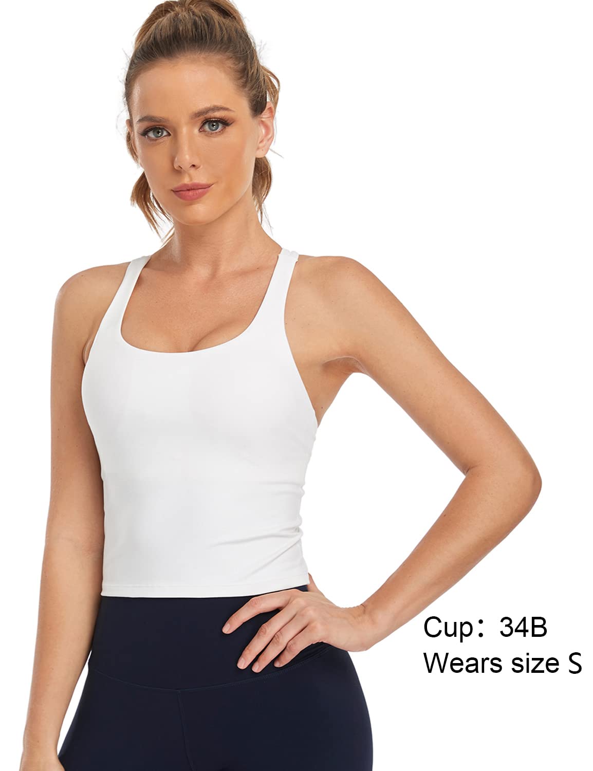 Sports Bras White