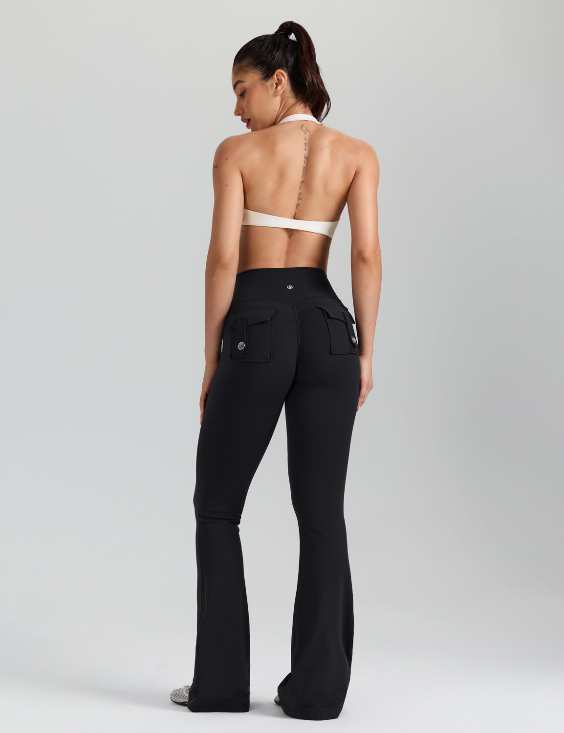 Flare Leggings Black