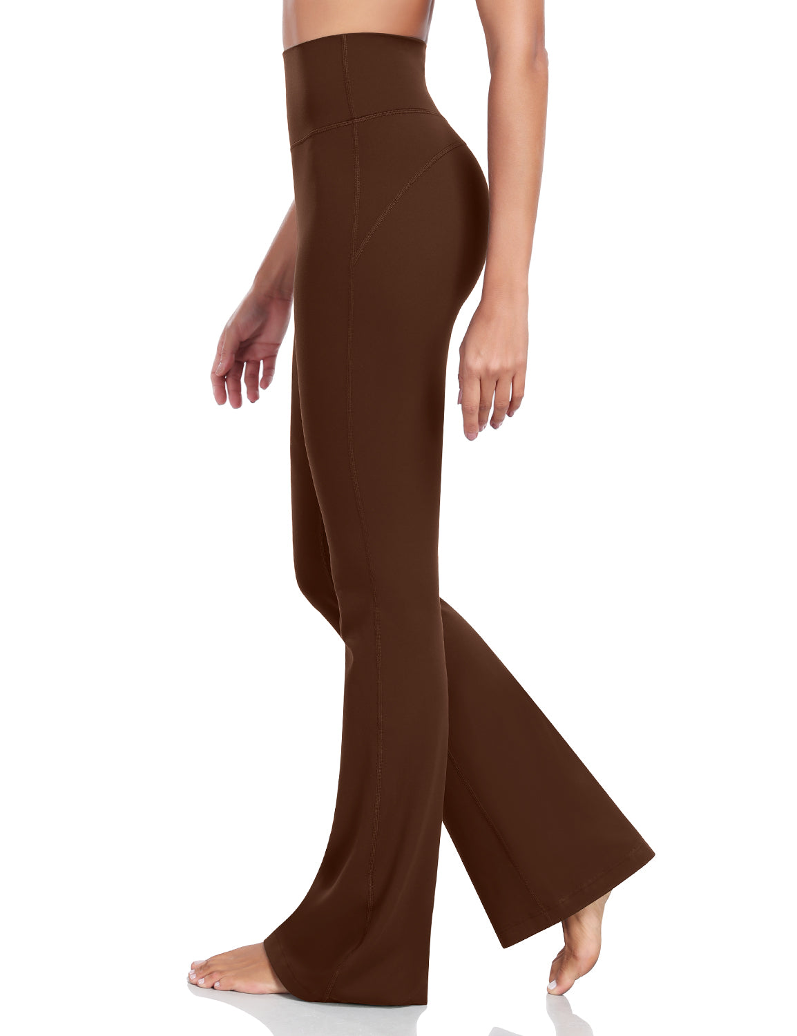 Mellow Flare Leggings 34.5 Java Coffee