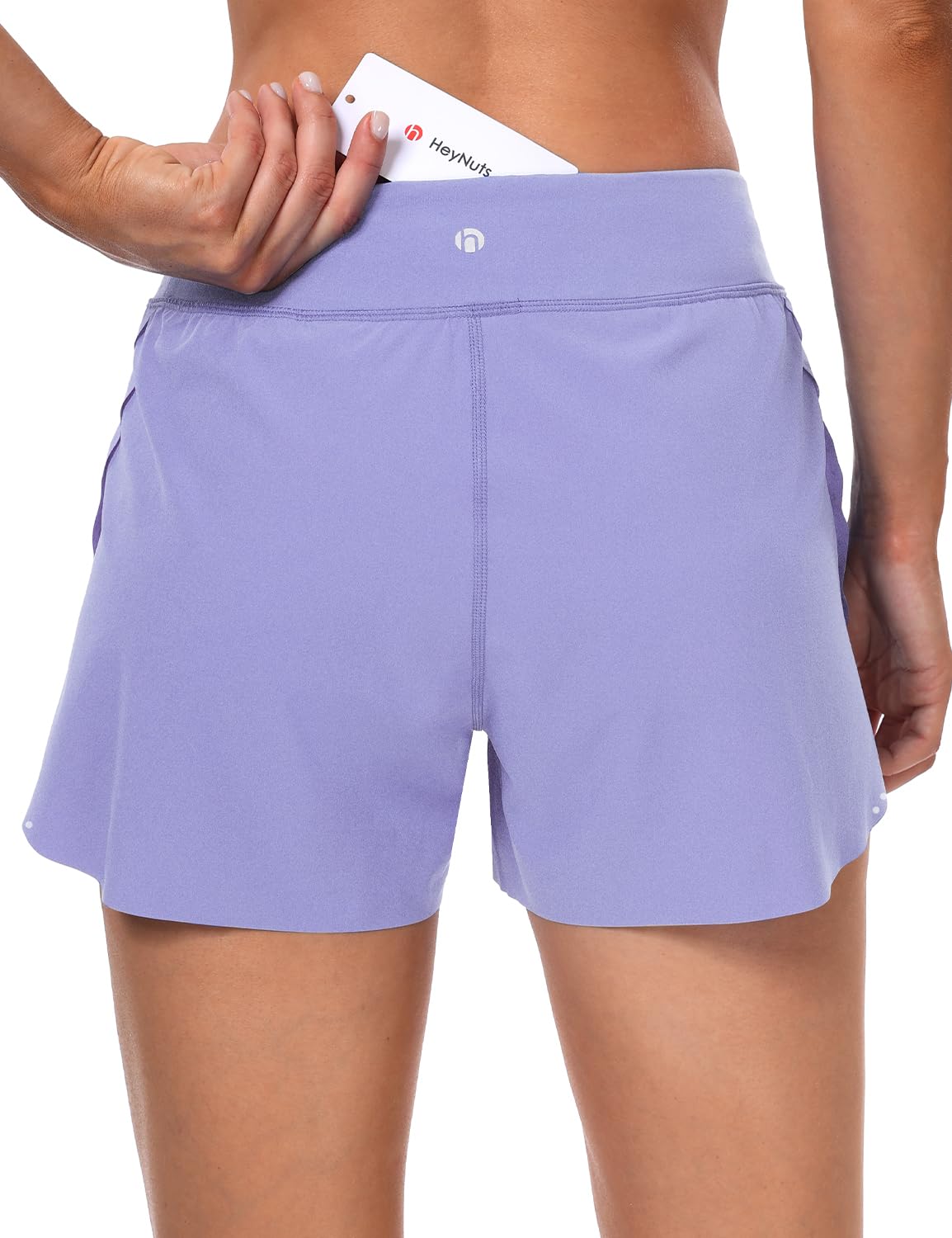 Running Shorts Dark Lavender