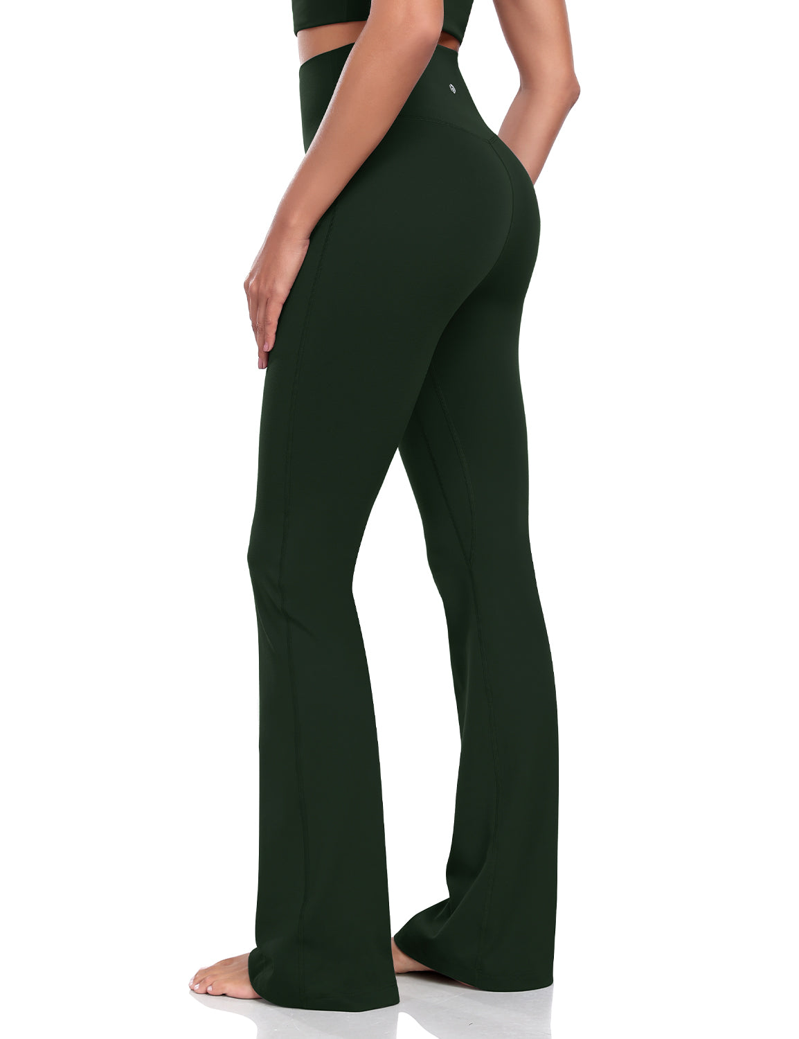 Harmony Flare Leggings 34.5 Vintage Green