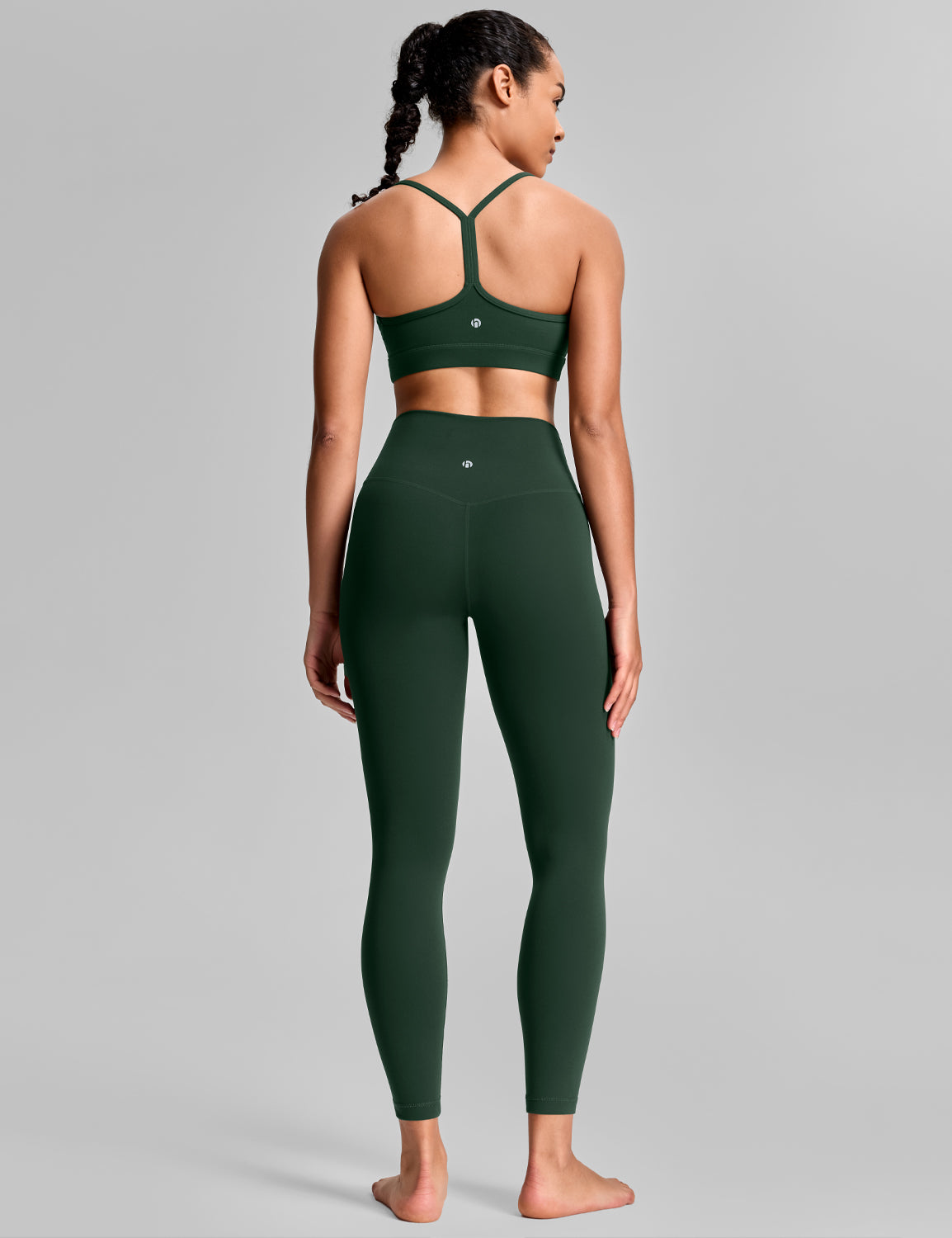No Front Seam Yoga Leggings 25''