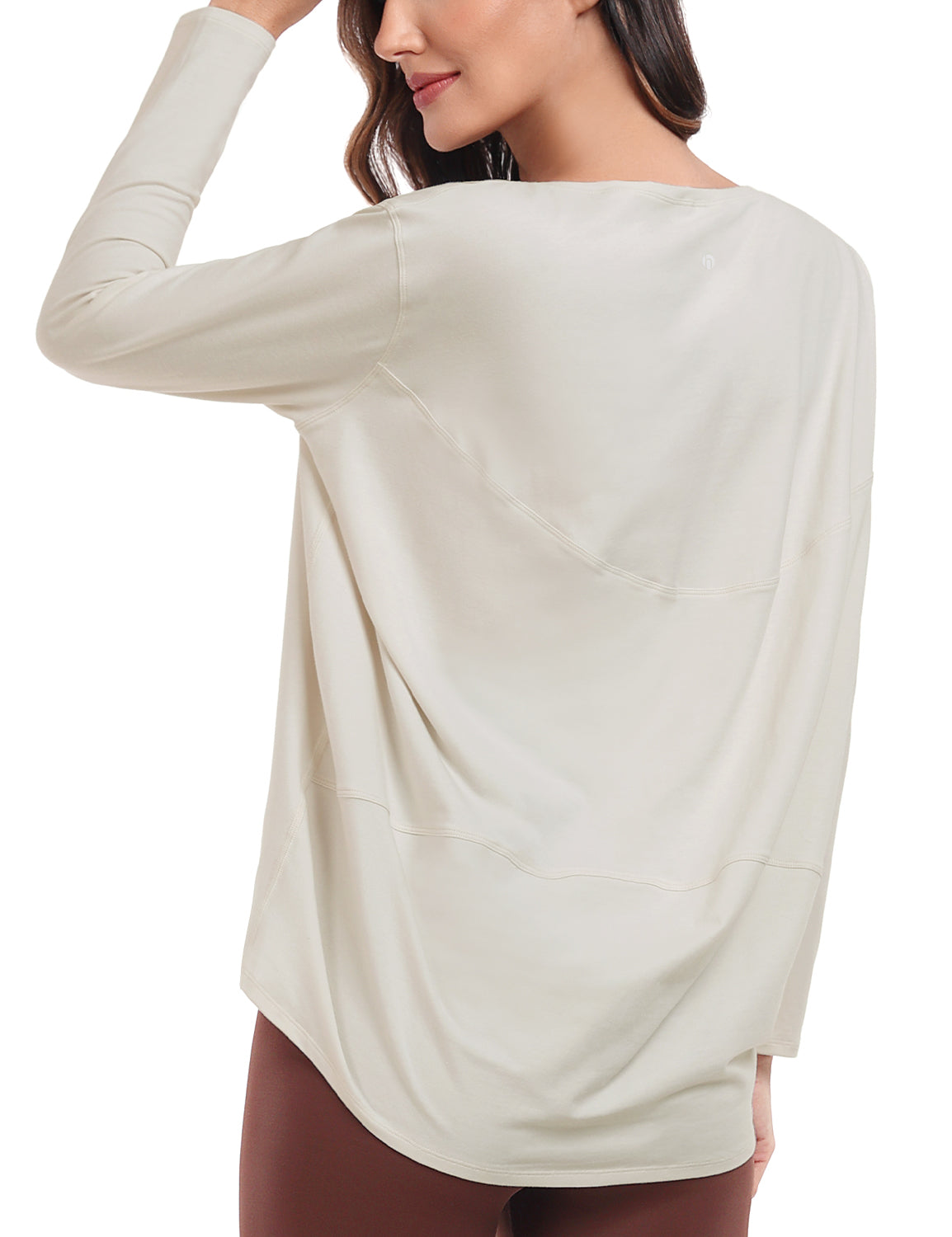 pima boat neck long sleeve shirts