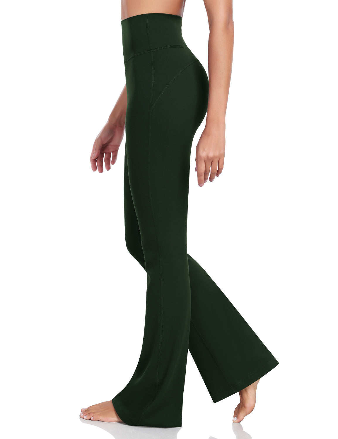 Mellow Flare Leggings 29 Vintage Green