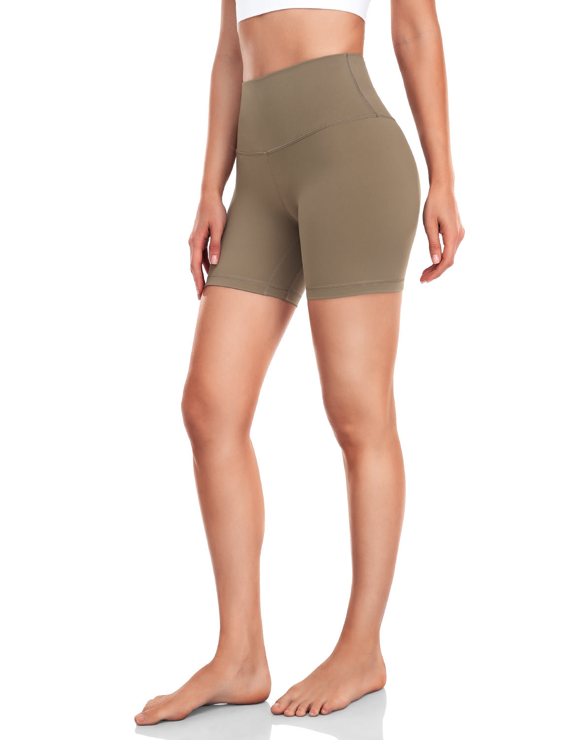 workout pro 6inch biker shorts Carbon Dust