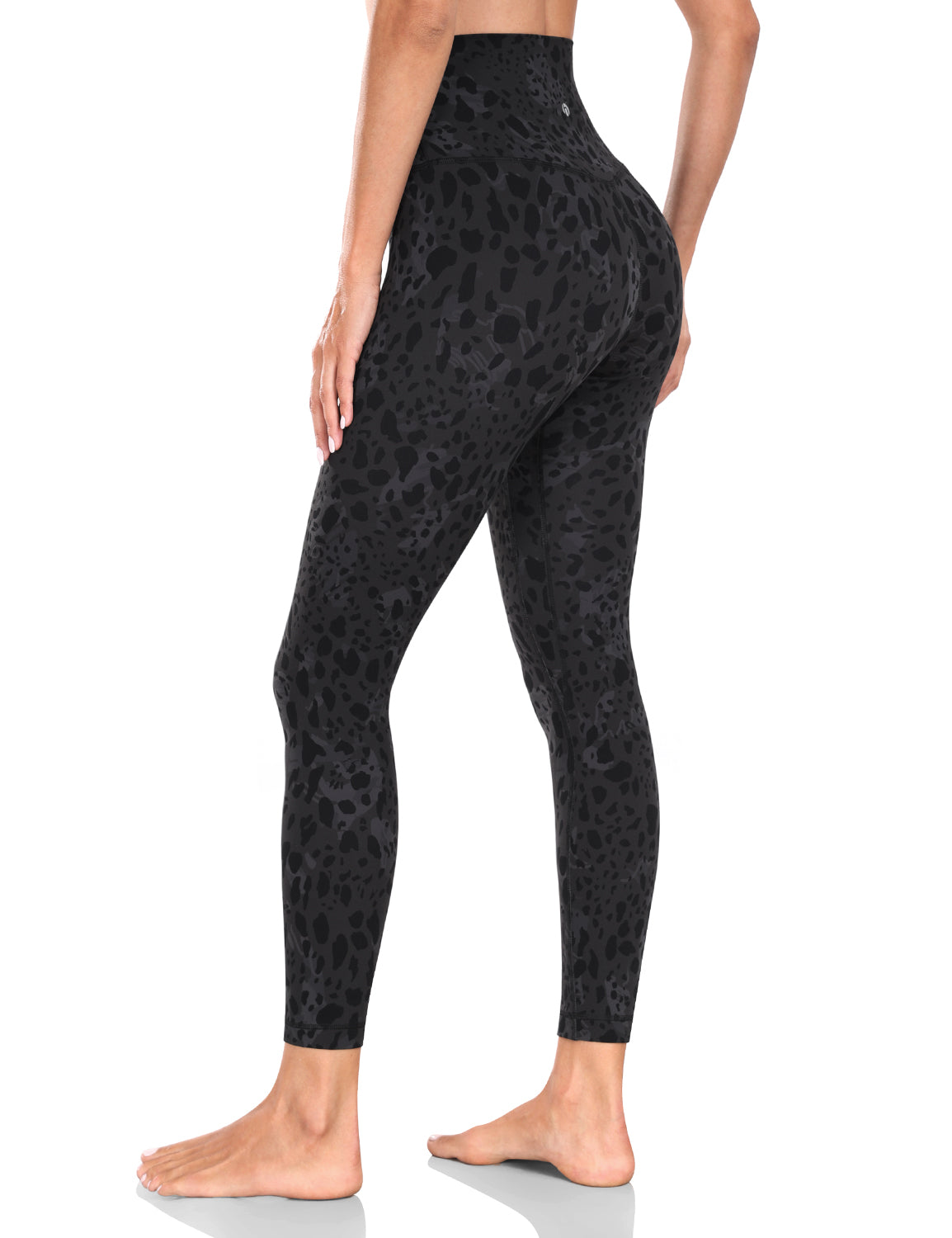 Leggings Black Cheetah