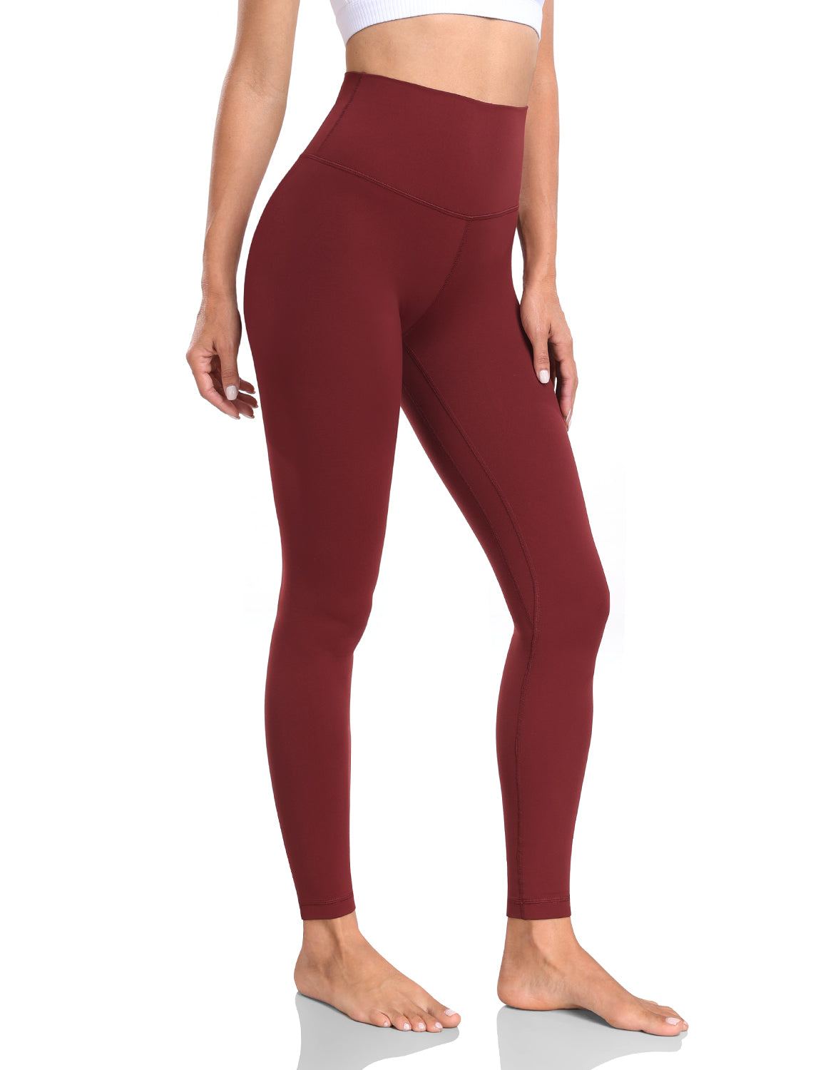 yoga pro leggings 28 Garnet Red